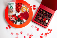 Load image into Gallery viewer, THE DELUXE VALENTINE'S GIFTZZA AND CHOCOLATE BOX COLLECTION