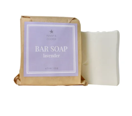 PENNY & COOPER LAVENDER BAR SOAP